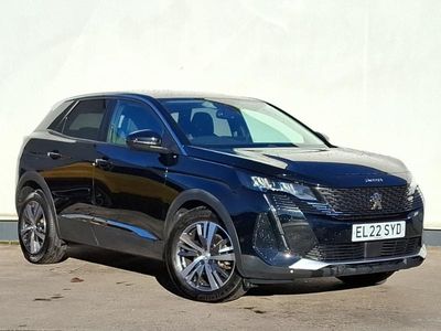 Used Peugeot 3008 Allure 131 HP (96 kW) 2022 Black SUV