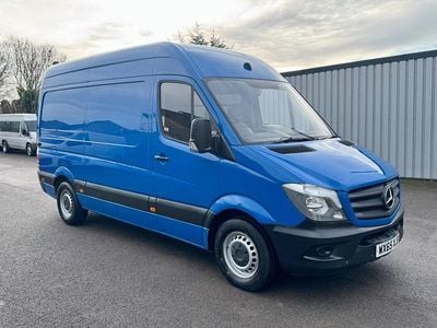 Blue Used 2015 Mercedes Sprinter Van | £9,950 (Good price)