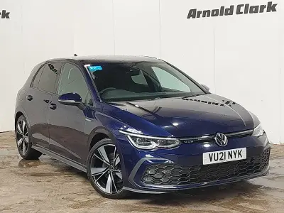 Used VW Golf VIII GTD 200 HP (147 kW) 2021 Blue Hatchback