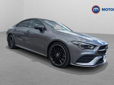 Begagnad Mercedes CLA220 AMG Line Premium Plus 190 HK (139 kW) 2022 Grå Sedan