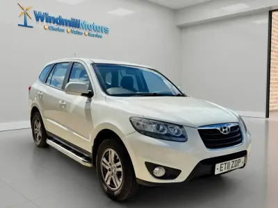 Used Hyundai Santa Fe Style 197 HP (144 kW) 2011 White SUV