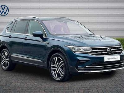 Used VW Tiguan Elegance 190 HP (139 kW) 2021 Blue SUV