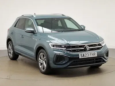 Used VW T-Roc R-line 150 HP (110 kW) 2023 Blue SUV