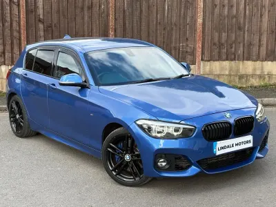 Usado BMW 116 M Sport 114 CV (83 kW) 2018 Azul Utilitario
