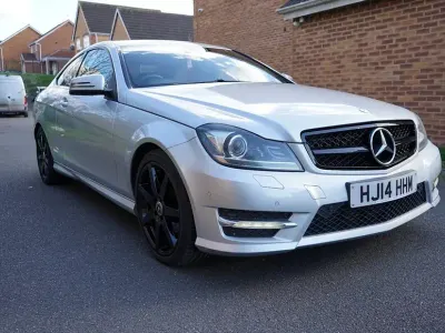 Used Mercedes C250 Sport Edition 204 HP (150 kW) 2014 Silver Coupe