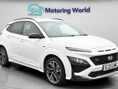 Gebraucht Hyundai Kona N Line 120 PS (88 kW) 2022 Weiß SUV