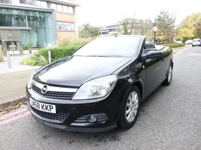 Gebraucht Opel Astra Cabriolet drive 2008 Schwarz Cabrio