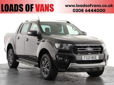 Used Ford Ranger Wildtrack 209 HP (153 kW) 2021 Black Pickup