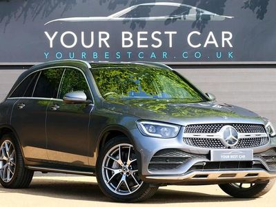 Begagnad Mercedes GLC300 AMG Line Premium Plus 245 HK (180 kW) 2019 Grå SUV