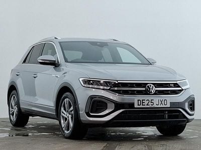 Silver Used 2025 VW T-Roc R-line SUV | £26,498 (Fair price)