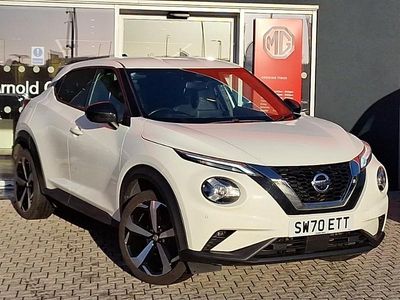 Used Nissan Juke Tekna 114 HP (83 kW) 2020 White SUV