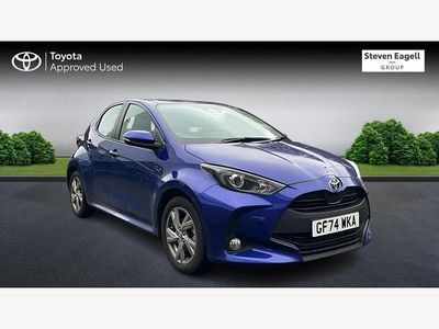 Used Toyota Yaris Hybrid 116 HP (85 kW) 2024 Blue Hatchback