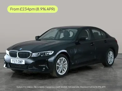 Begagnad BMW 330e Comfort Edition 2021 Svart Sedan