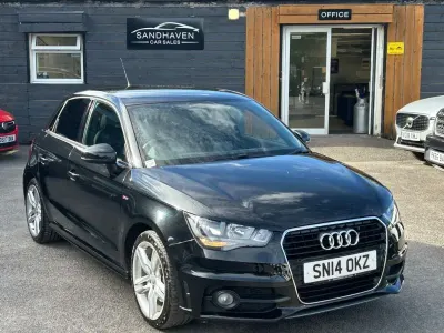 Used Audi A1 Sportback S-Line 140 HP (102 kW) 2014 Black Hatchback