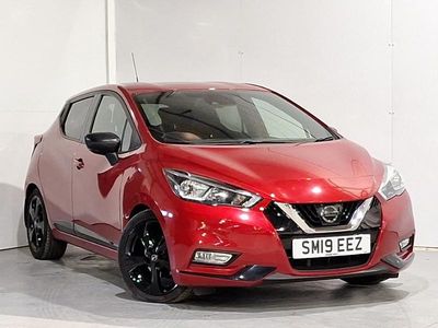Used Nissan Micra 117 HP (86 kW) 2019 Red Hatchback