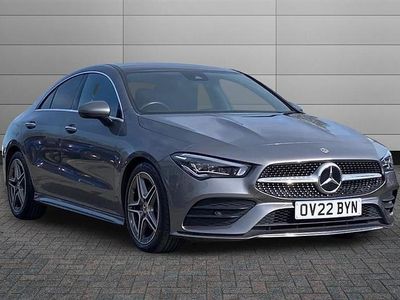 Used Mercedes CLA180 AMG Line Premium Plus 136 HP (100 kW) 2022 Mountain grey Sedan