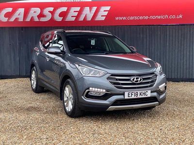 Used Hyundai Santa Fe Premium 2018 Silver SUV