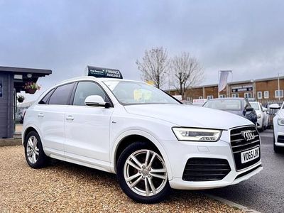White Used 2015 Audi Q3 S-Line SUV | £8,695 (Fair price)