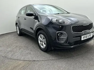 Used Kia Sportage 132 HP (97 kW) 2018 Black SUV