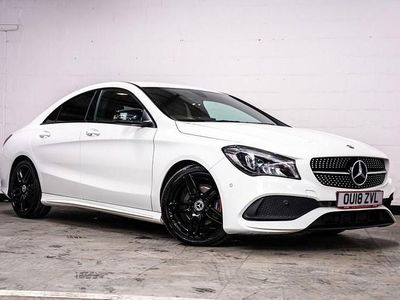 Used Mercedes CLA200 AMG line 136 HP (100 kW) 2018 White Sedan