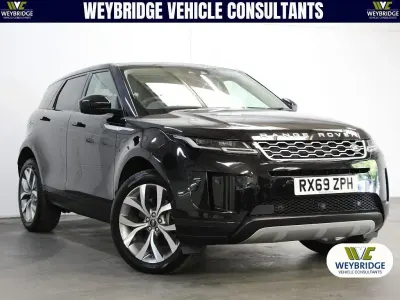 Used Land Rover Range Rover evoque HSE 253 HP (186 kW) 2019 Black SUV