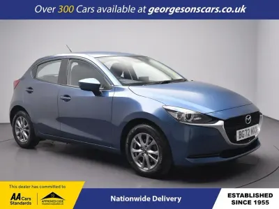 Usado Mazda 2 90 HP (66 kW) 2022 Azul Citadino