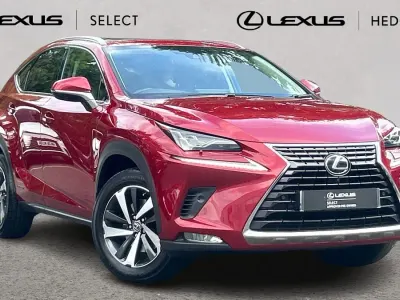 Used Lexus NX300h 197 HP (144 kW) 2020 Mesa red SUV