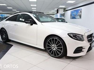 Used Mercedes E220 AMG Line Premium Plus 194 HP (142 kW) 2018 White Coupe