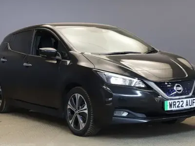 Used Nissan Leaf N-Connecta 110 kW (150 HP) 2022 Black Hatchback