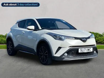 Used Toyota C-HR 116 HP (85 kW) 2017 White SUV