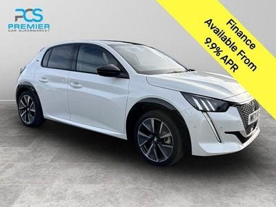 Used Peugeot e-208 GTi 100 kW (136 HP) 2021 White Hatchback