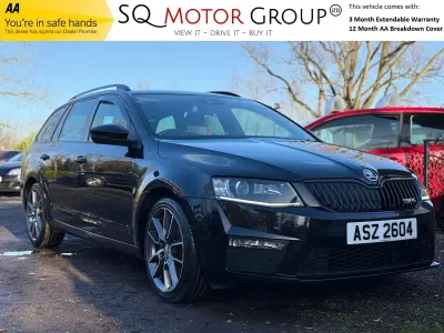 Gebraucht Skoda Octavia vRS 184 PS (135 kW) 2016 Schwarz Kleinwagen