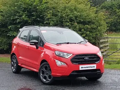 Used Ford Ecosport ST-Line 125 HP (91 kW) 2020 Red SUV