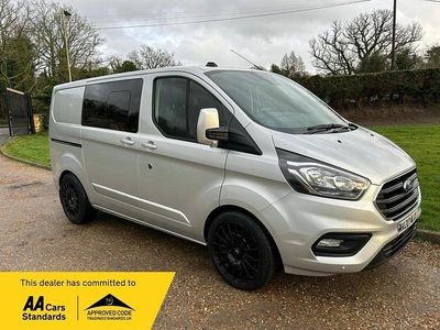 Begagnad Ford Transit Custom Limited 130 HK (95 kW) 2020 Silver Van