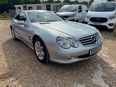Silver Used 2004 Mercedes SL350 Cabriolet | £5,950 (Fair price)