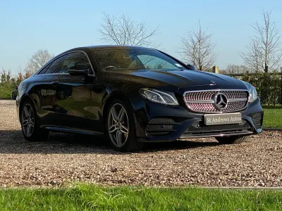 Used Mercedes E220 AMG Line Premium 2018 Black Coupe