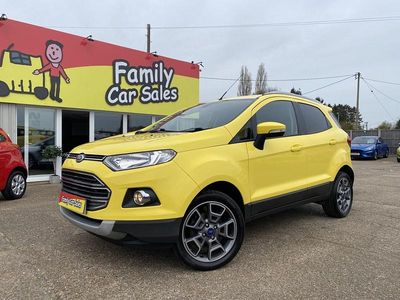 Used Ford Ecosport Titanium 2016 Yellow SUV