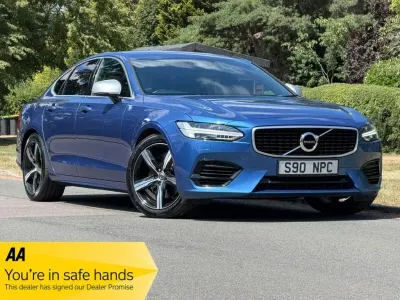 Used Volvo S90 R-Design Pro 390 HP (286 kW) 2019 Blue Sedan