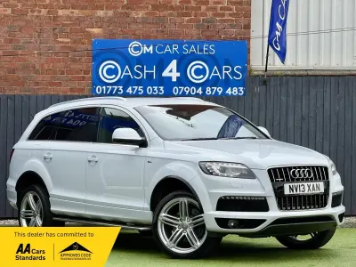 Used Audi Q7 S-line plus 2013 White SUV