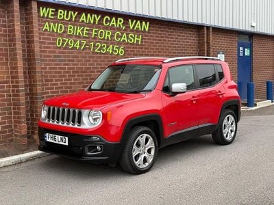 Used Jeep Renegade Limited 2016 Red SUV