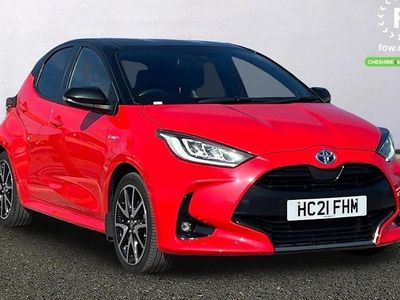 Used Toyota Yaris Hybrid Edition-S 116 HP (85 kW) 2021 Orange Hatchback
