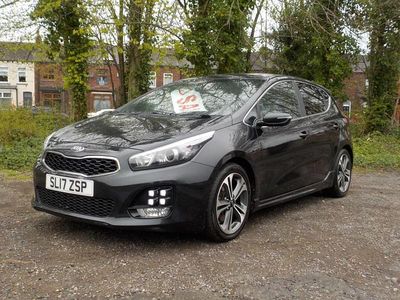 Used Kia Ceed GT-Line 118 HP (86 kW) 2017 Black Hatchback