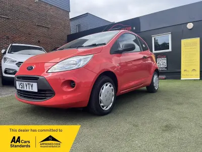 Used Ford Ka Studio 69 HP (50 kW) 2011 Red Hatchback