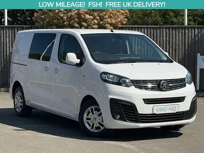Gebraucht Vauxhall Vivaro Sportive 120 PS (88 kW) 2020 Weiß Van / Kleinbus