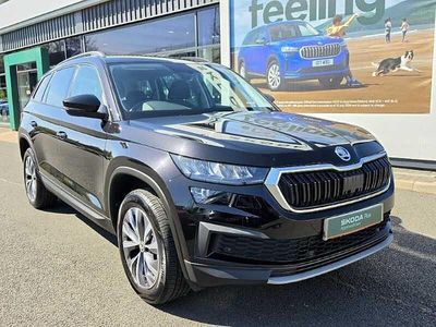 Second-hand Skoda Kodiaq SE Drive 150 CP (110 kW) 2022 Negru SUV