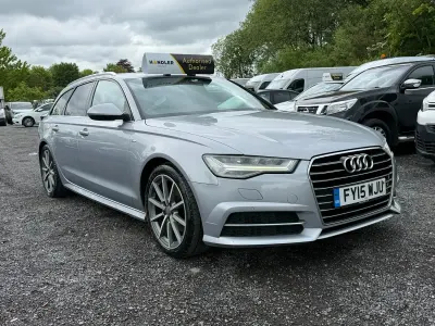 Używany Audi A6 S-Line 190 KM (139 kW) 2015 Srebrny Kombi
