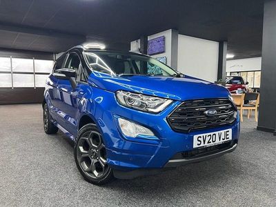 Used Ford Ecosport ST-Line 125 HP (91 kW) 2020 Blue SUV