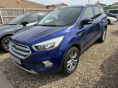 Used Ford Kuga Zetec 120 HP (88 kW) 2018 Blue SUV