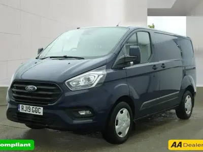 Begagnad Ford Transit Custom Trend 2019 Blå Van