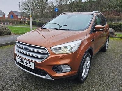 Brown Used 2018 Ford Kuga ST-Line X SUV | £5,750 (Super price)